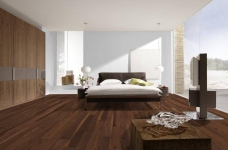 Parchet lemn masiv stejar - model cu bumbi wenge