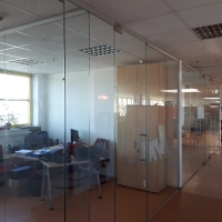 Compartimentari cu sticla securizata