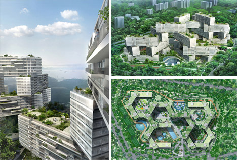 Complex rezidential in Singapore