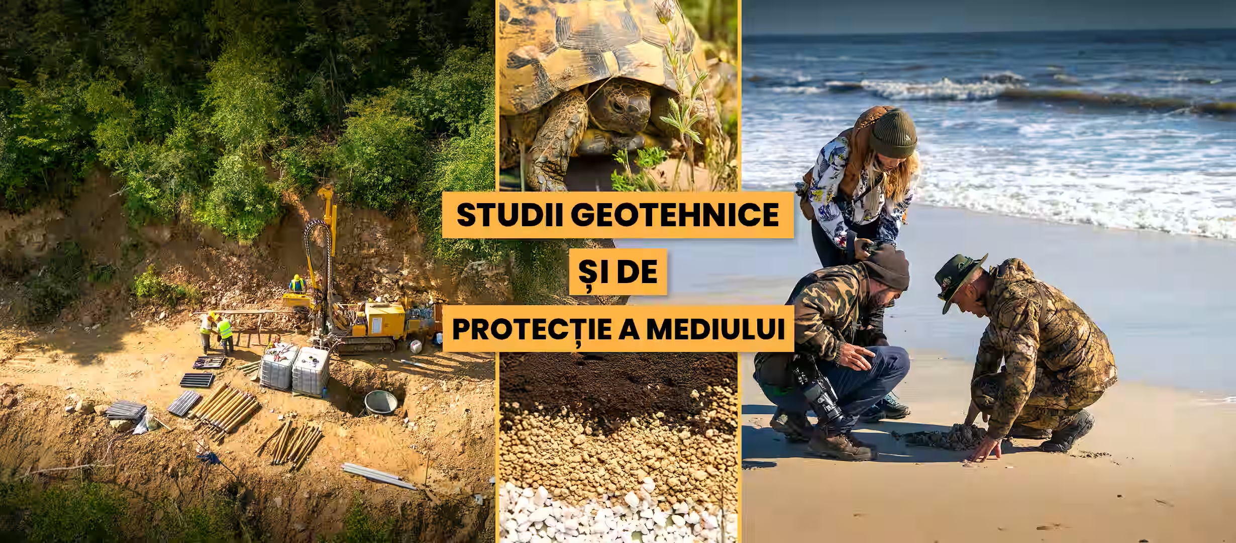 Servicii de geotehnie și protecția mediului