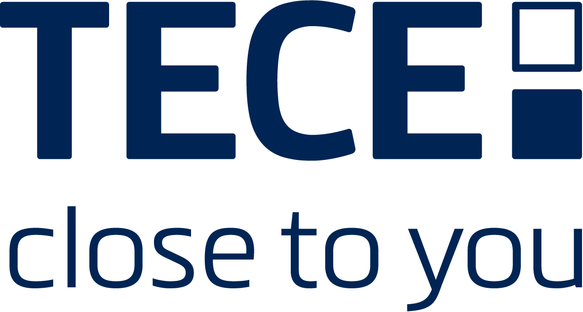 TECE Logo Claim v RGB Blue large