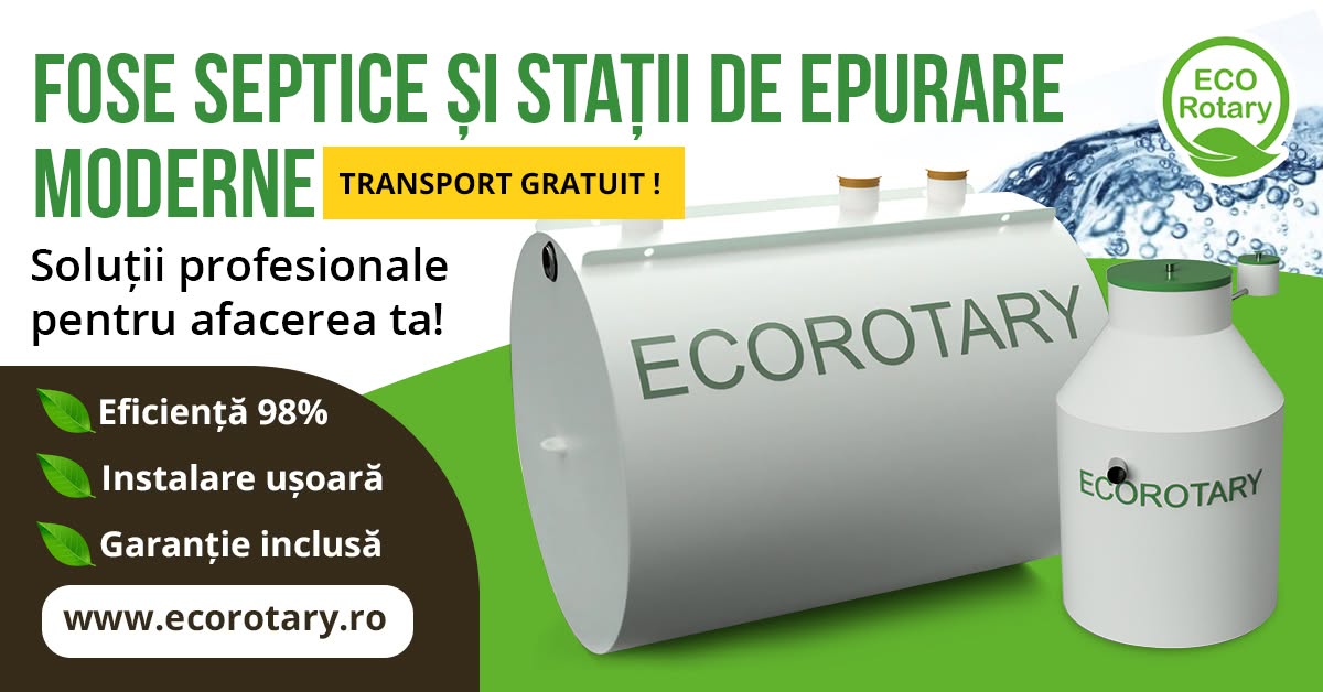 Fose septice şi staţii de epurare
