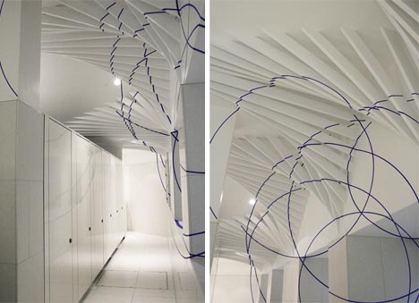Design-ul interior iluzionist aduce frumusete in camera de baie