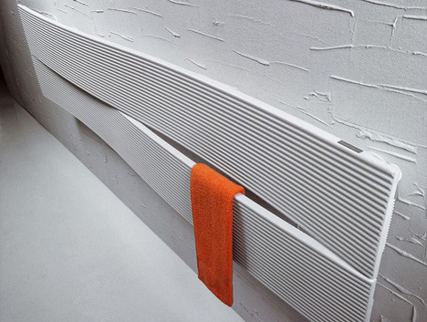 Radiator care ramane fix, astfel incat sa puteti agata lucruri pe el